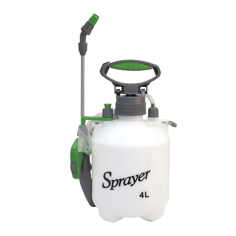 市下4L手动气压喷水壶 便携式塑料喷壶 家用洗车园艺浇花喷雾器